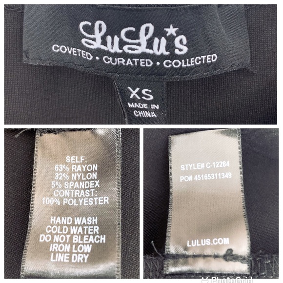 Lulu's Yes to the Mesh Black Skater Dress, XS - Picture 15 of 15